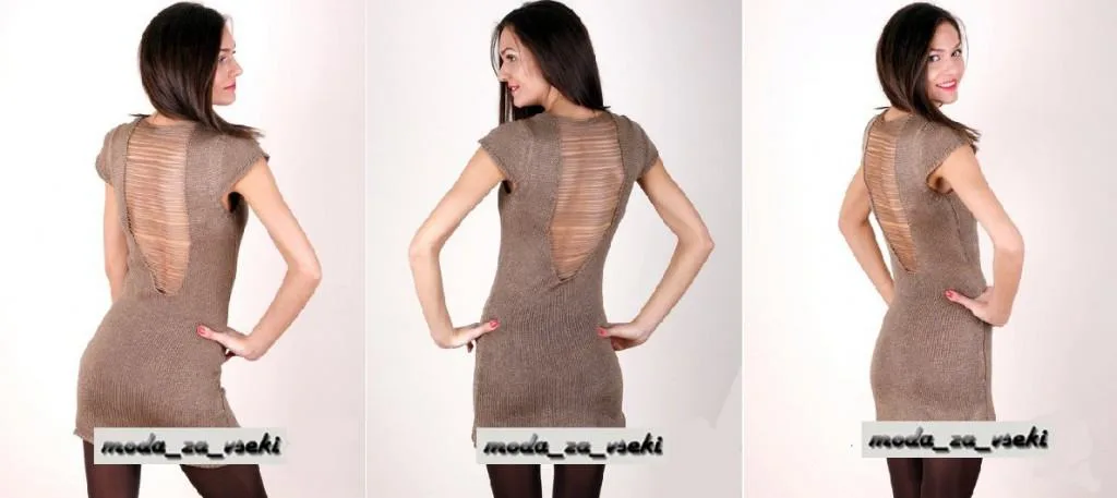 Плетена туника/рокля