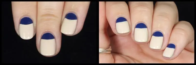half moon nails