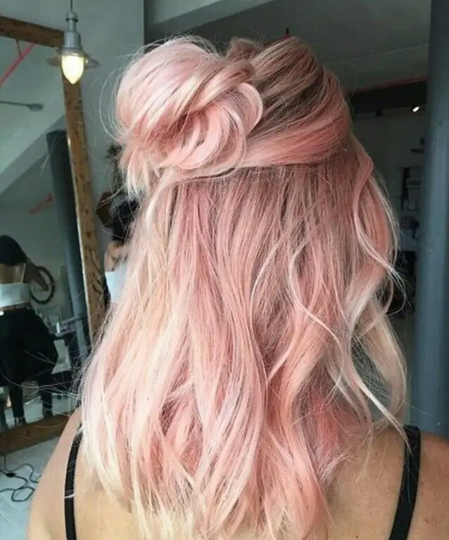 Резултат с изображение за „blonde pink hair pinterest“